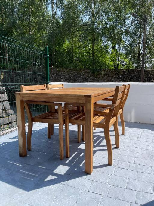 Bajo Con Terraza Ason River Limpias Eksteriør bilde